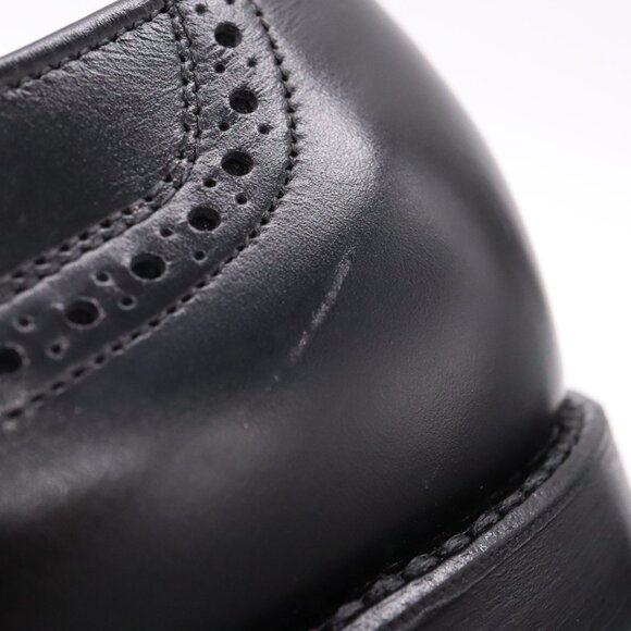 Allen Edmonds Chester Wingtip Oxford Black Leather Dress Shoes Sz 9.5 C (narrow) main image 6